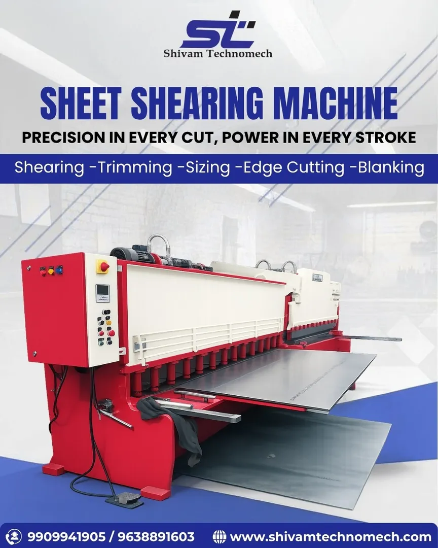 Sheet Shearing Machine Manufacturer in India