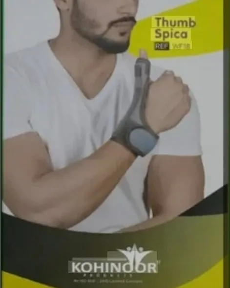 Kohinoor Thumb Spica splint for thumb injury available in Near CSM Hospital Kalwa
