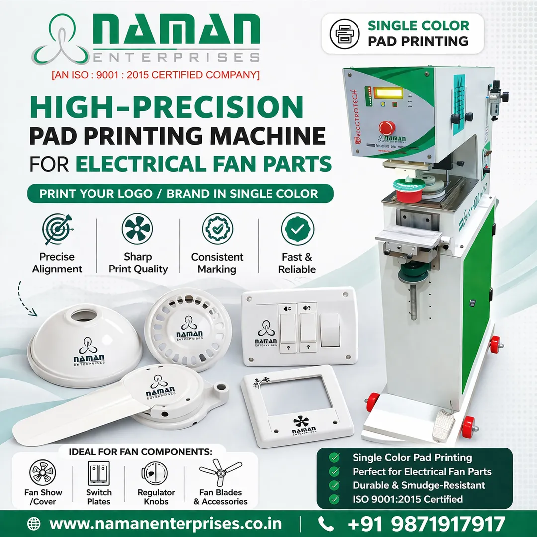 Pad Printing Machine For Electrical Components
