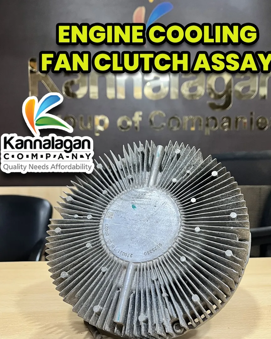 Engine Cooling Fan Clutch Assay – N. Kannalagan Company, Andhra Pradesh.
