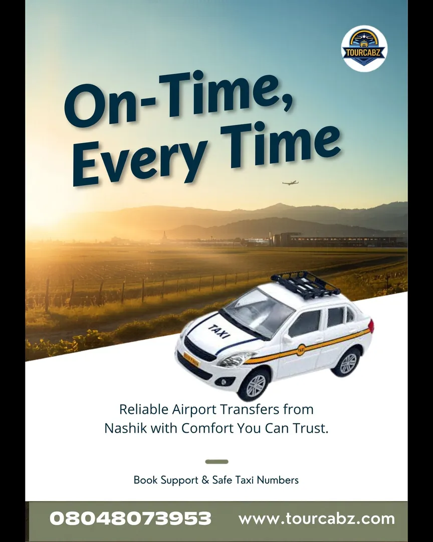 TourCabz – On Time, Every Time | Reliable Airport Taxi Service from Nashik to Mumbai & Pune