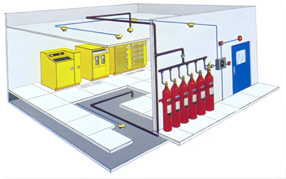 CO2 FIRE FLOODING SYSTEM
