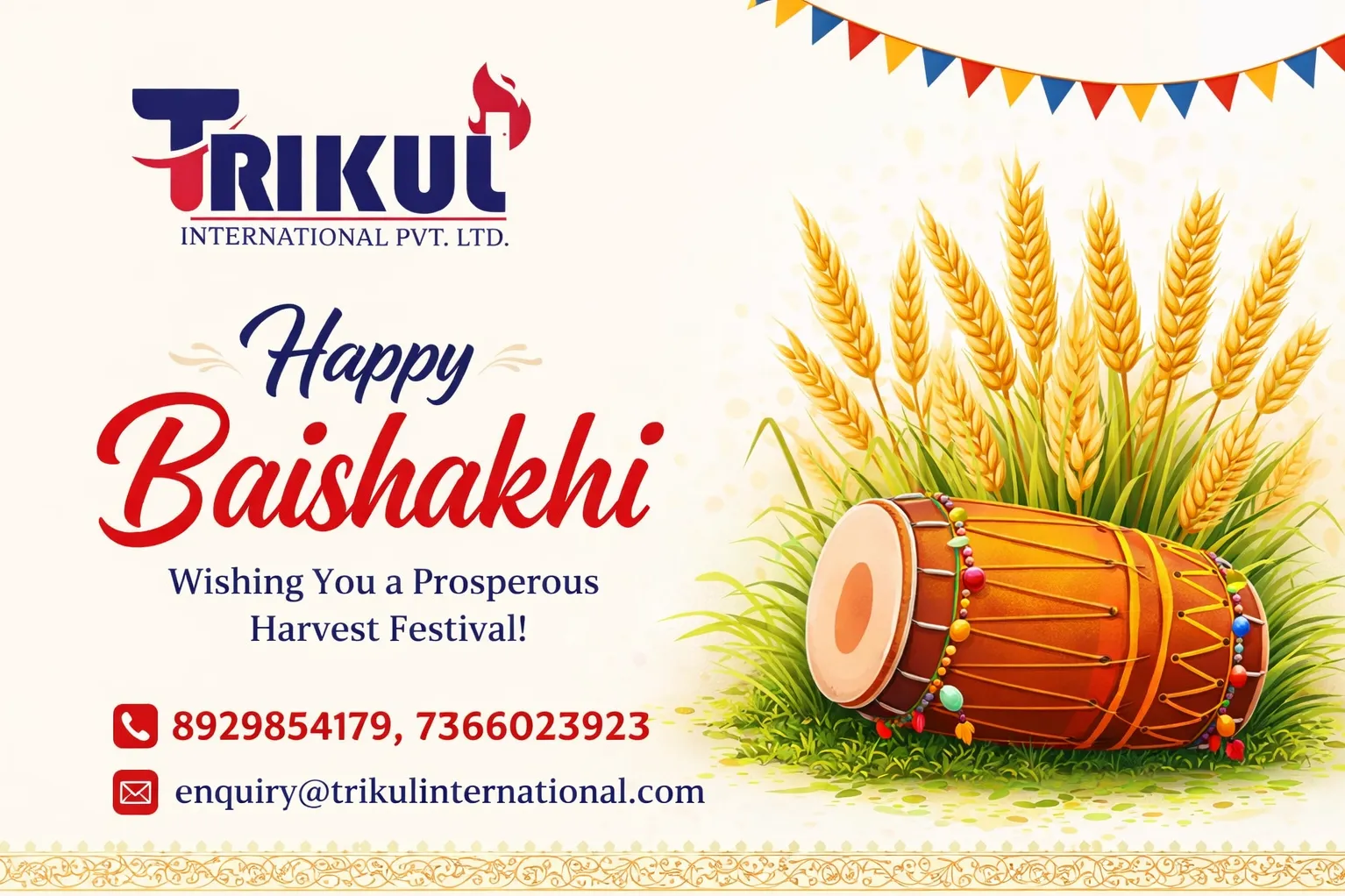 Happy Baishakhi - Trikul International