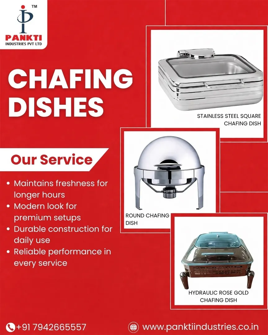 Best Chafing Dishes Manufacturer In India