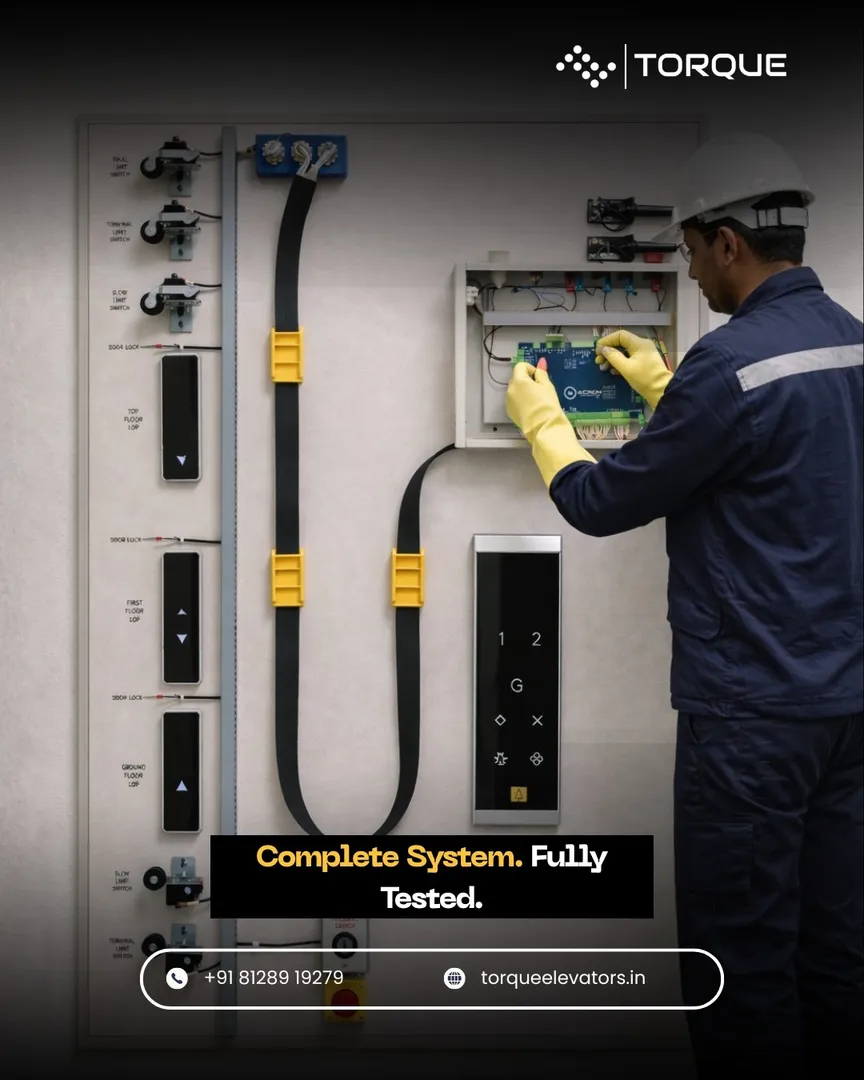 Testing ensures performance ⚡
Torque Elevators focuses on complete system checks for safe and smooth...