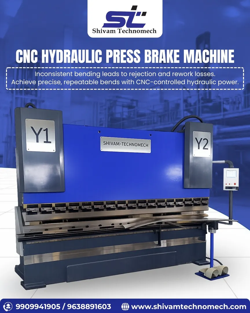 CNC Hydraulic Press Brake Machine Manufacturer in India