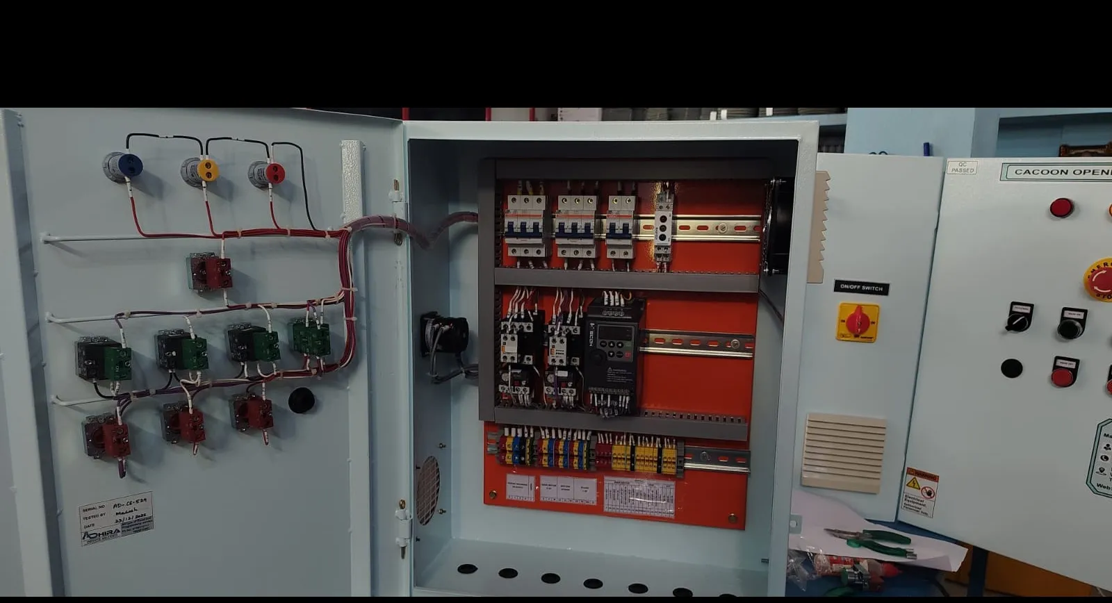 Cacoon Opener Control Panel