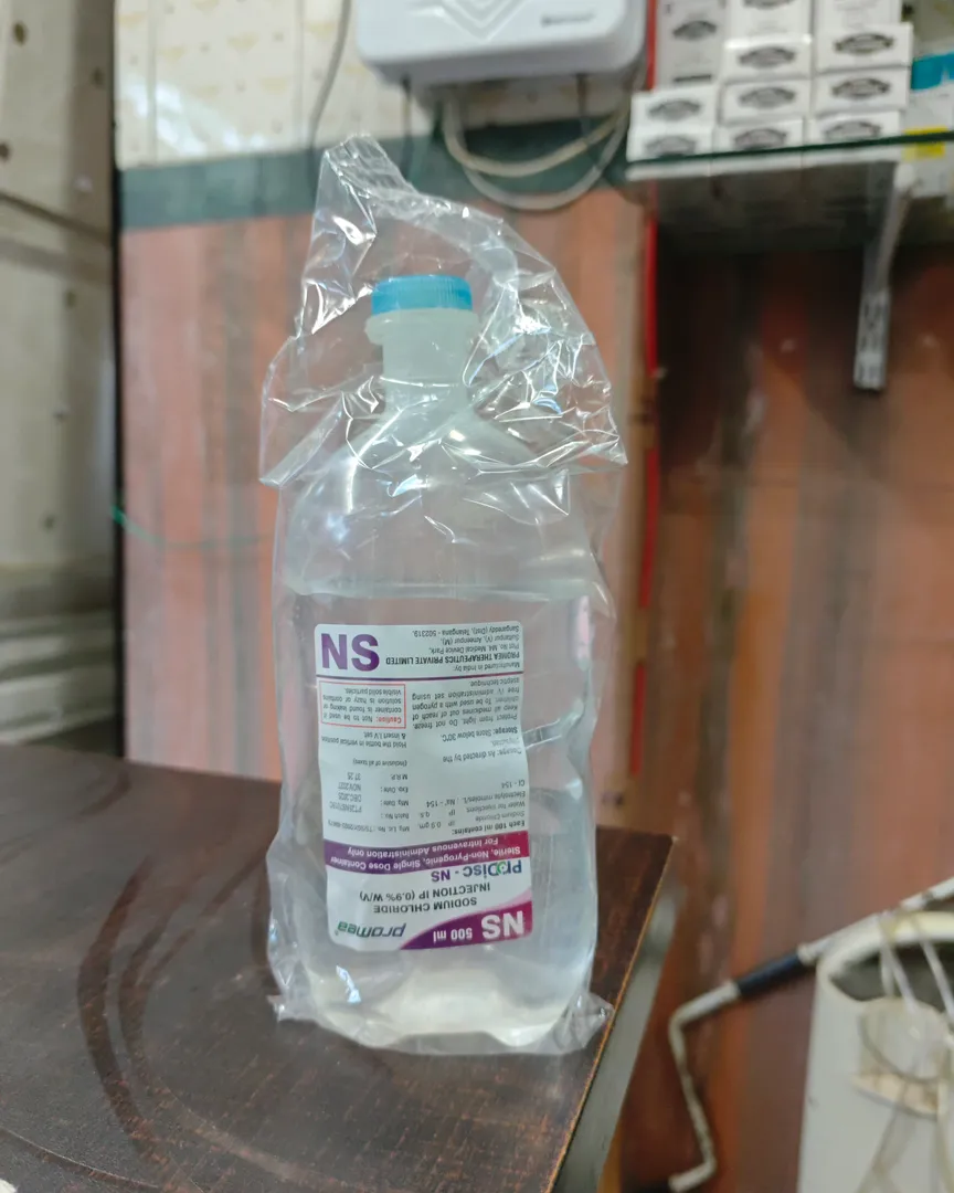 NS 500ML IV FLUIDS Available in Kalwa West Best' Rate