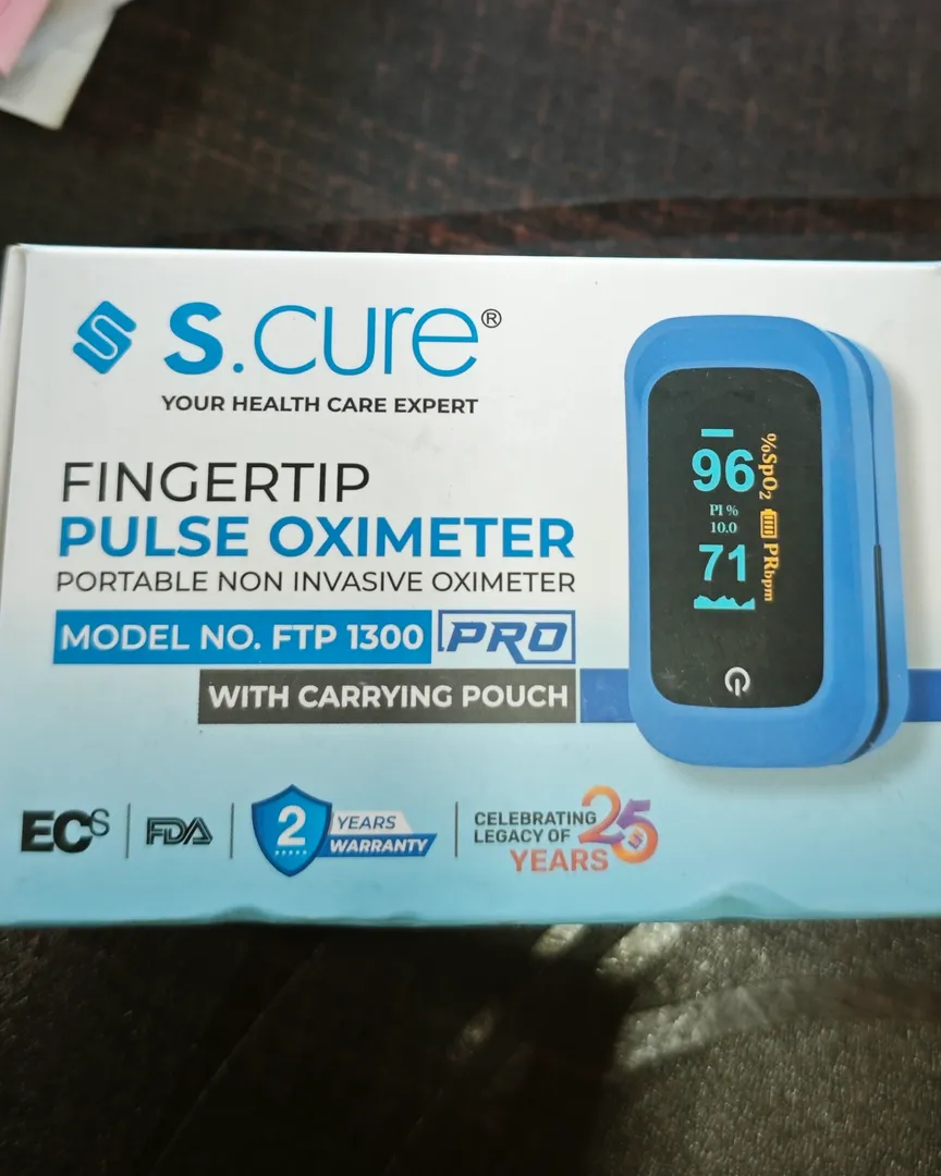 S Cure Pulse Oximeter Available Near Chatrapati Shivaji Maharaj Hospital kalwa West