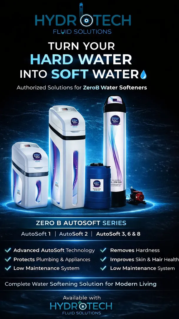 “Turn Your Hard Water Into Soft Water”