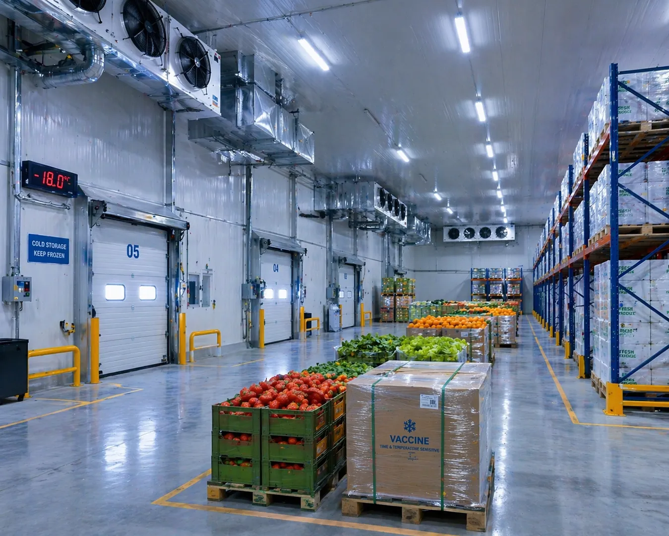 HVAC Systems for Perishable Cargo Centres in Bangalore for Maintaining Precise Temperature Control