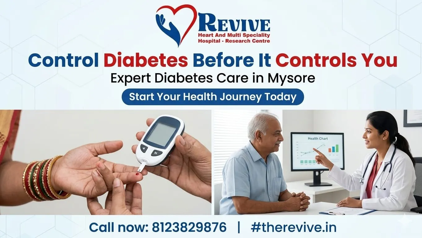 Diabetes Treatment in Mysore | Expert Diabetes Care at Revive Hospital
