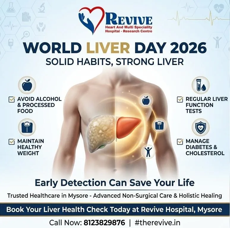World Liver Day 2026 Awareness in Mysore | Liver Health Checkup at Revive Hospital