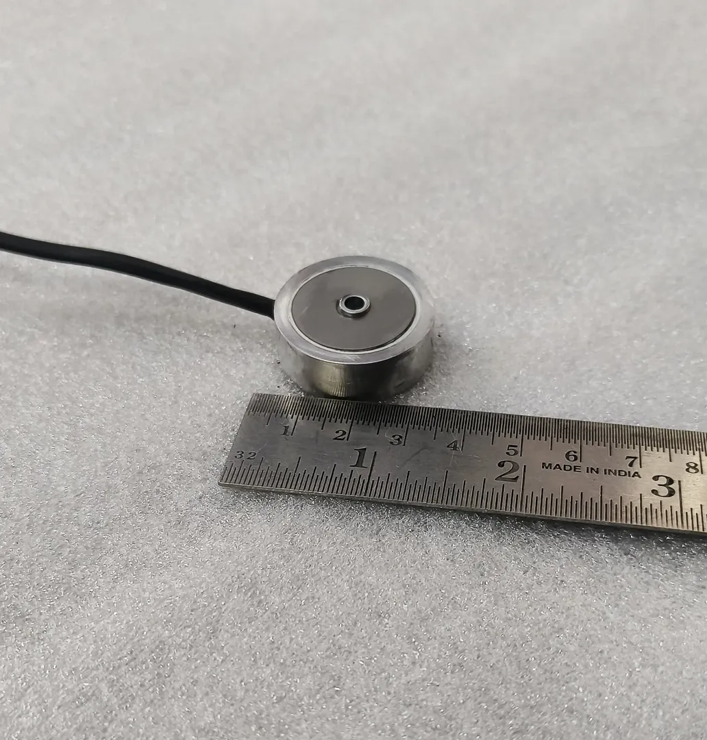 Low Profile Compact 20 kg Miniature Donut Load Cell
