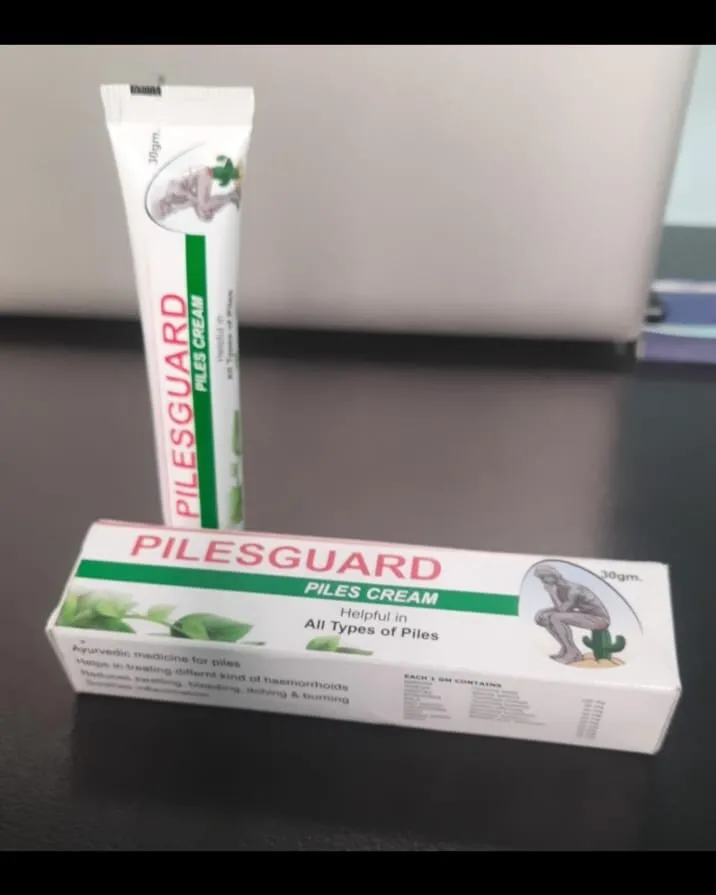 Pilesguard Cream for pies problem Available Near Chatrapati SHIVAJI MAHARAJ HOSPITAL KALWA