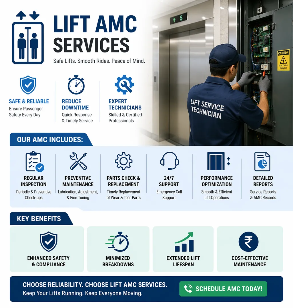 Lift AMC Services in Hyderabad
