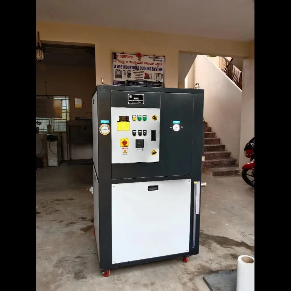 High-Performance 10TR Water Chiller by AWE Industrial Cooling System