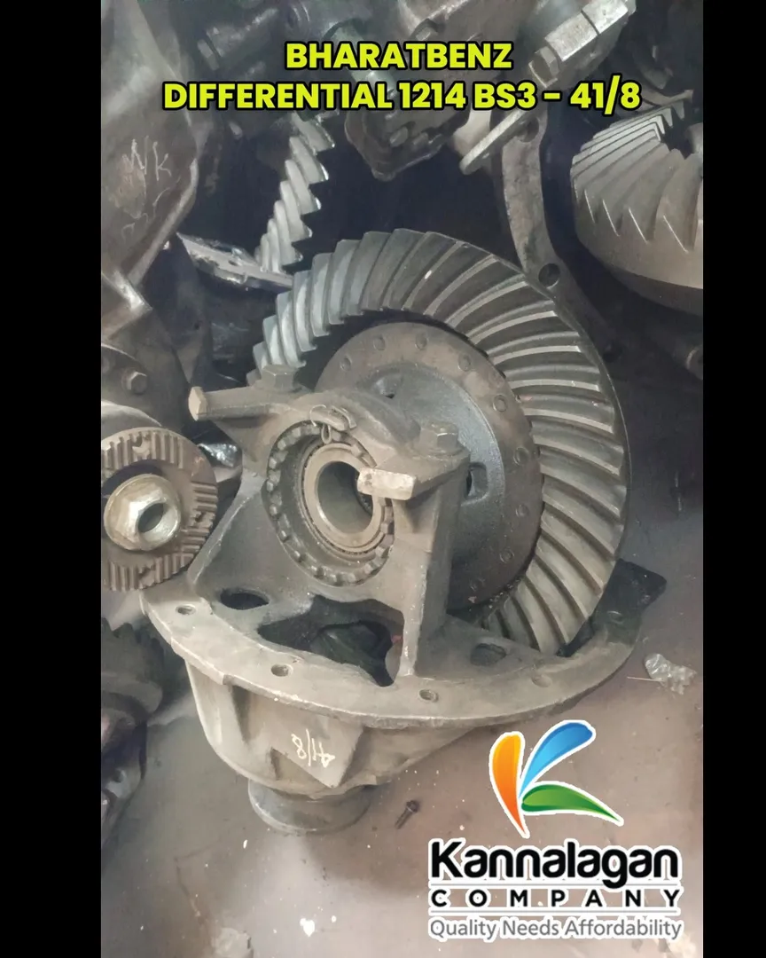 BharatBenz Differential 1214 BS3 – Premium Quality Spare Parts at N.Kannalagan Company, Madurai.