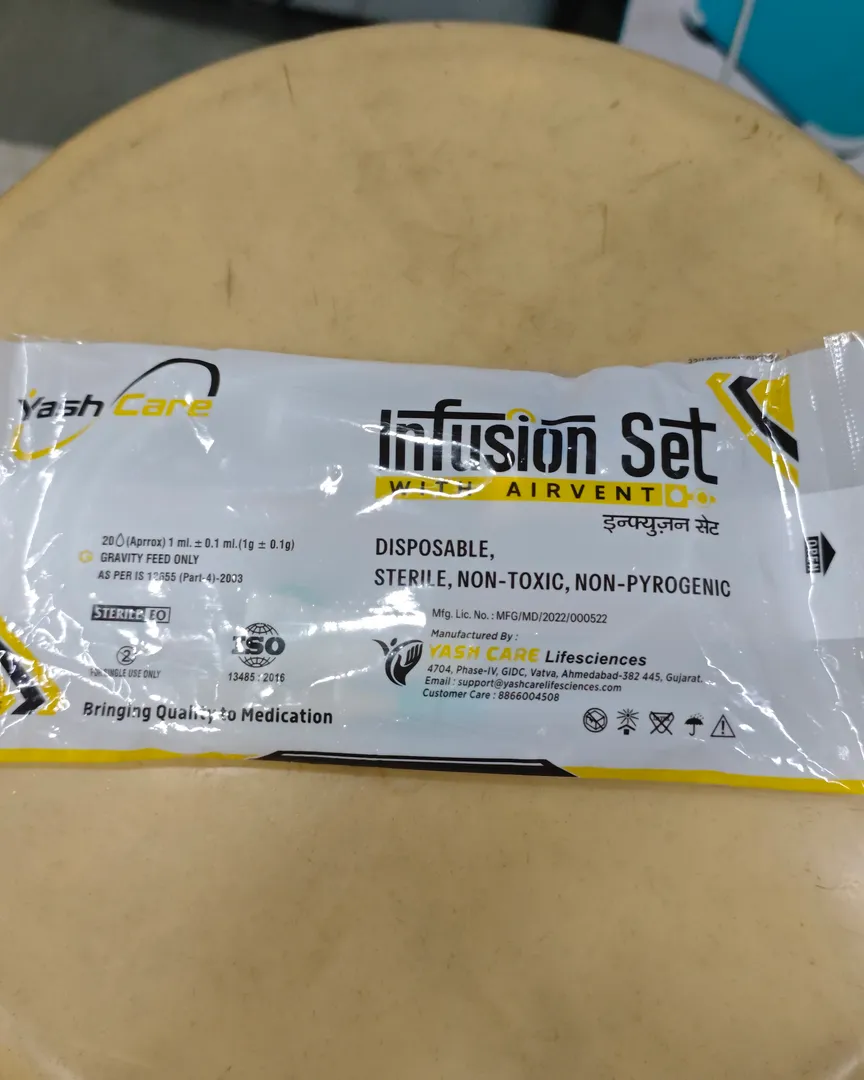 Infusion Set with Airvent IV set Available in Kalwa West Thane