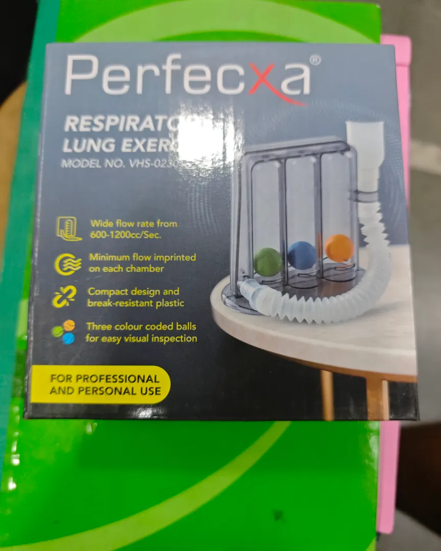 3 Ball Respiratory Exercise Spirometer Available Near Chatrapati Shivaji Maharaj Hospital kalwa West
