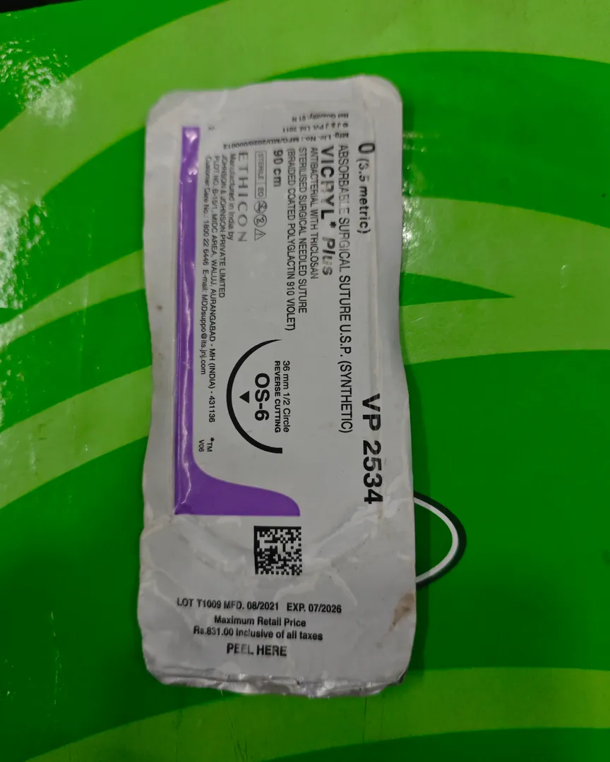 Vicryl VP2534 Available in Kalwa Thane
