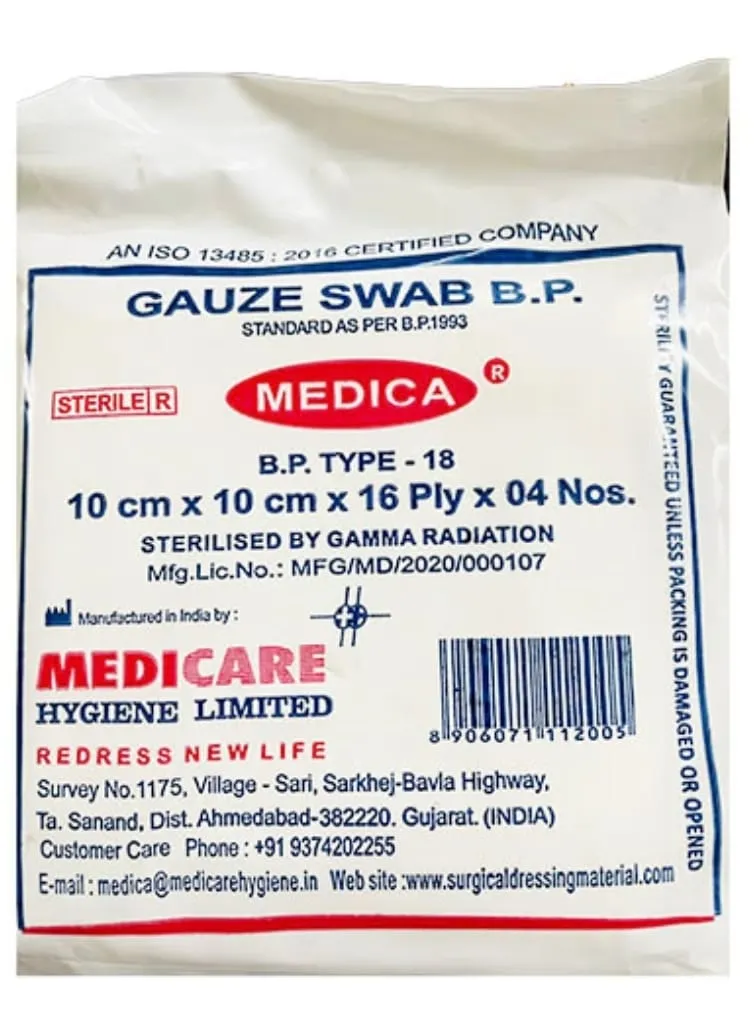 Medica Gauz Swab Available in Kalwa West