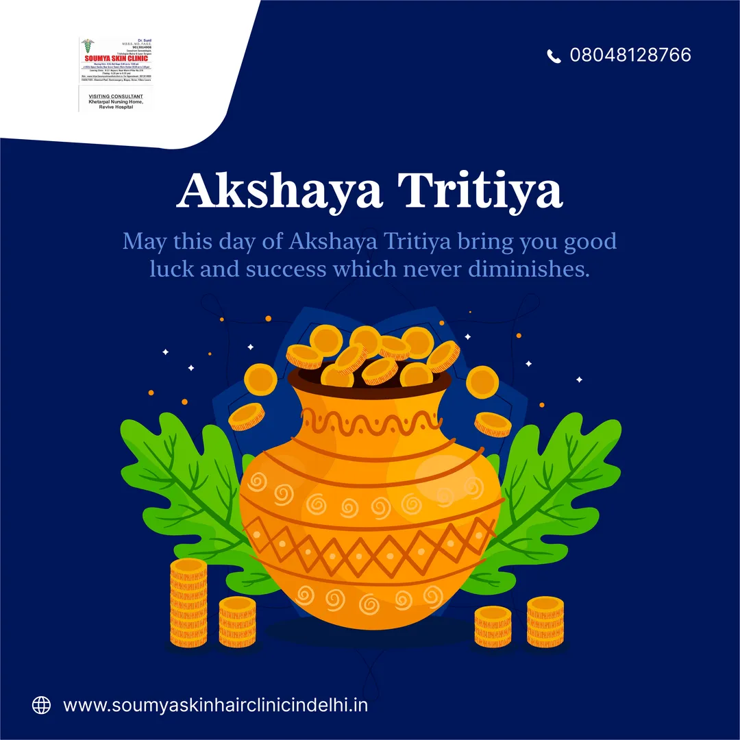 🌼✨ A perfect day to begin something new and meaningful. May Akshaya Tritiya bring growth, positivit...