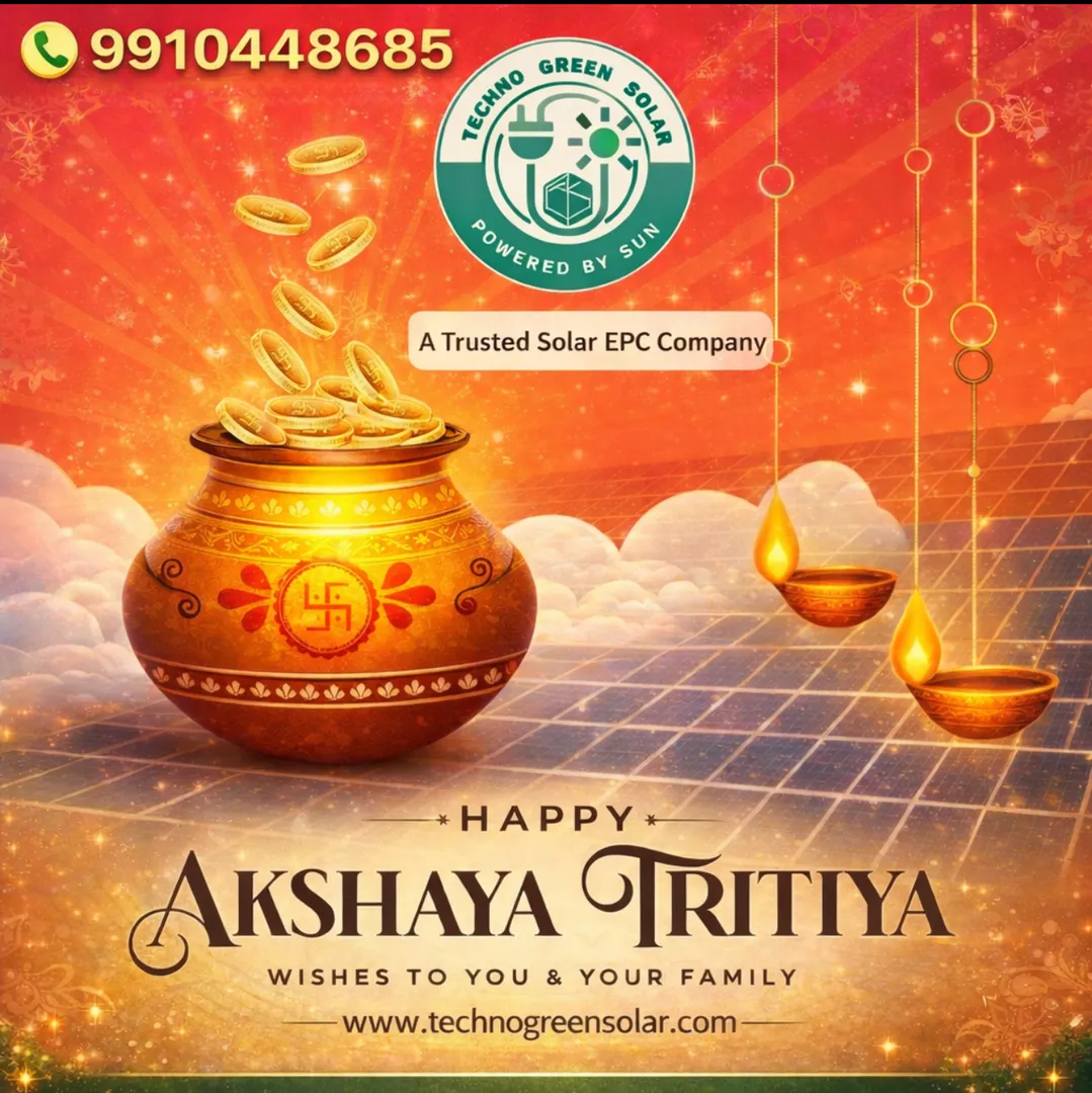 Happy Akshaya Tritiya From Techno Green Solar
