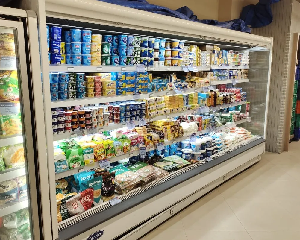 Supermarket Open Chiller for Fruits & Vegetables In Punjab