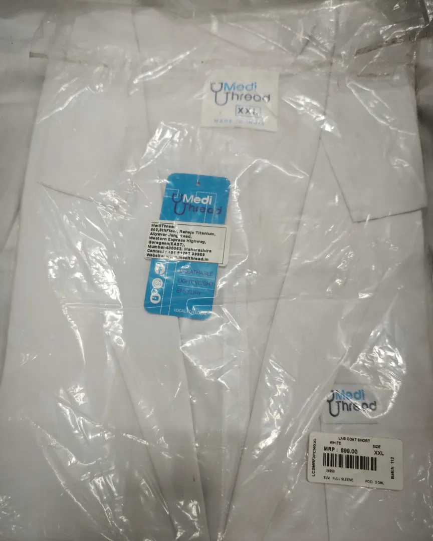 Doctor Aapron Lab Coat Available In Near CSM Hospital Kalwa west