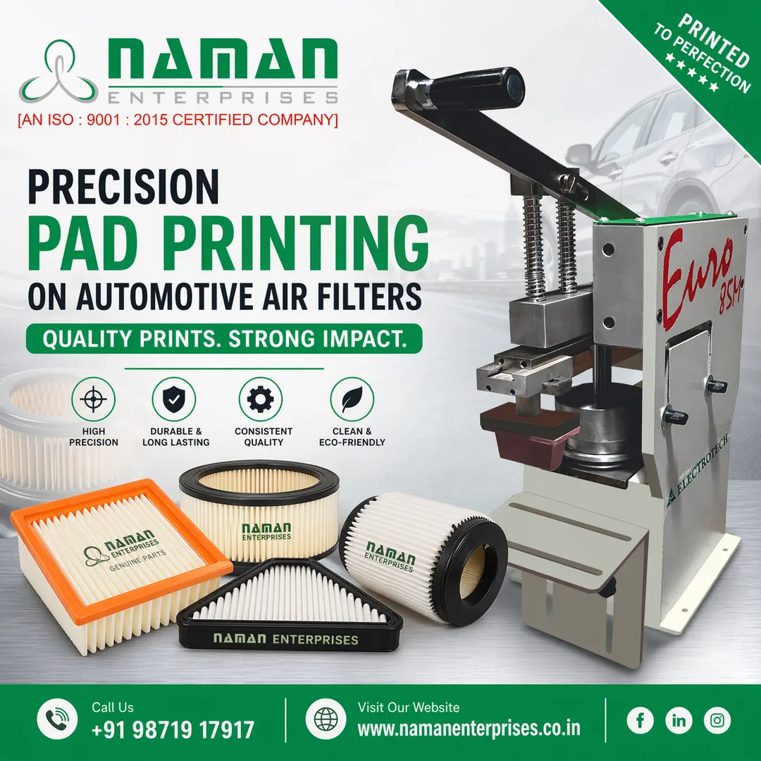 Pad Printing Machine For Automobile Air Filters