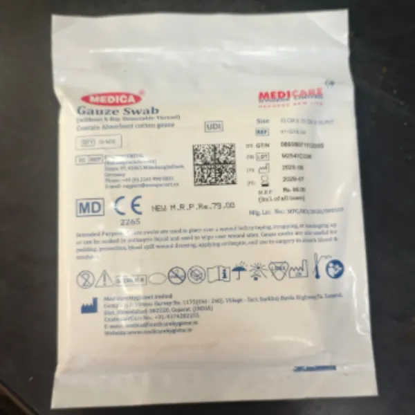 Medical Cotton and Gauze for Wound Care and Dressing in Thane