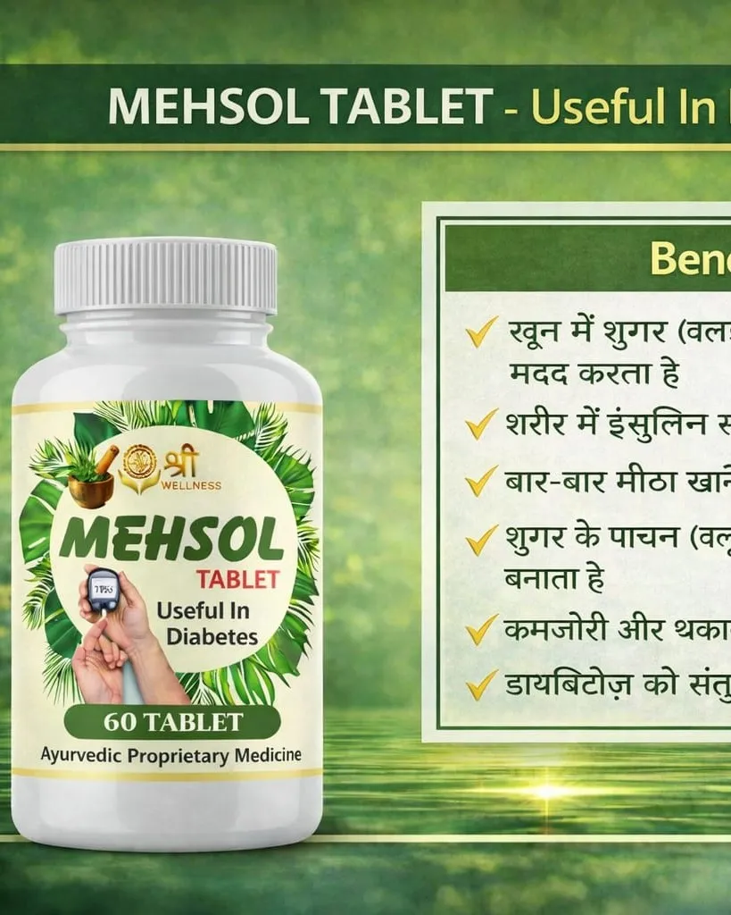 MEHSOL TABLET FOR DIABETES Available in kalwa west