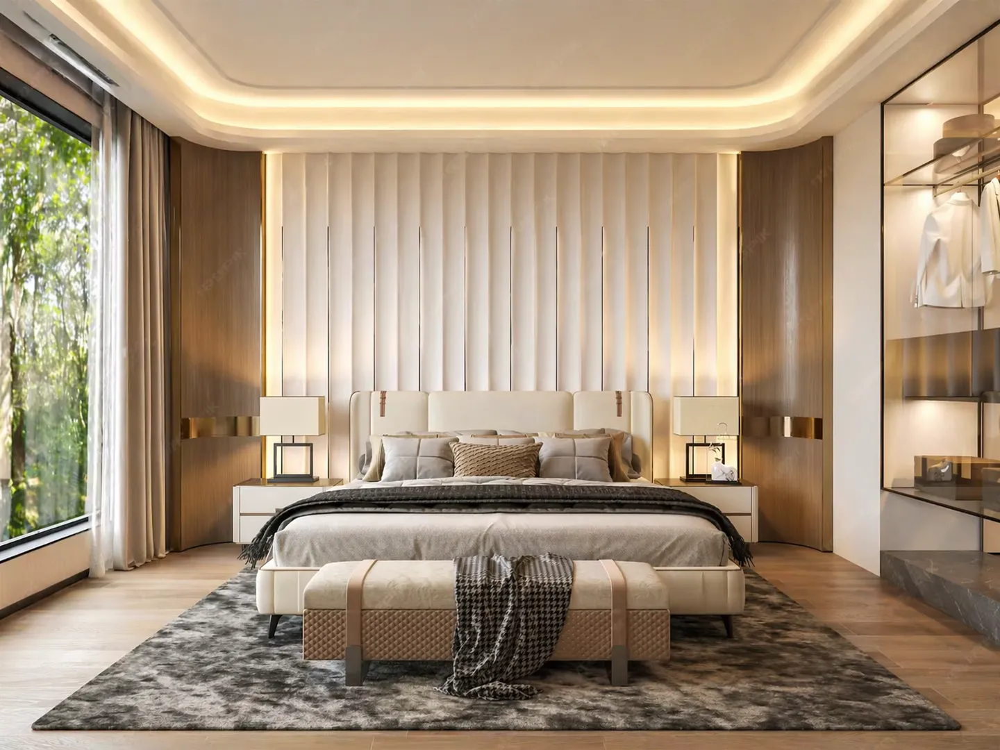 Luxury Bedroom Interior Design in Noida That Feels Comfortable, Not Overdone