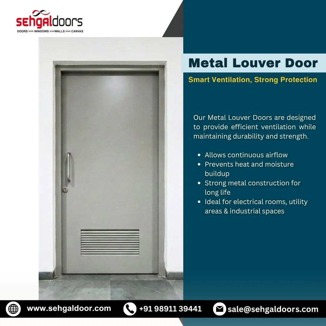 Metal Louver Doors