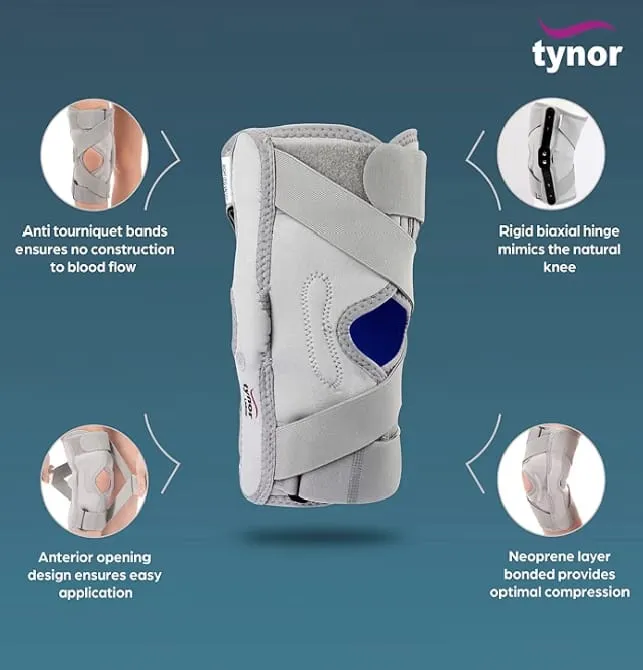 Tynor Neoprene Hinged Knee Brace Available in Kalwa West Thane