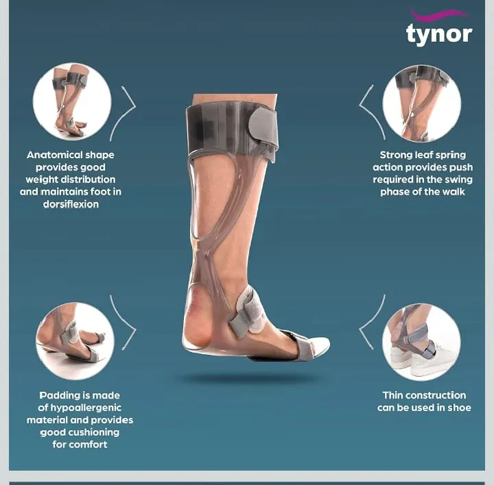 Tynor Foot Drop Splint Available in Kalwa West Thane
