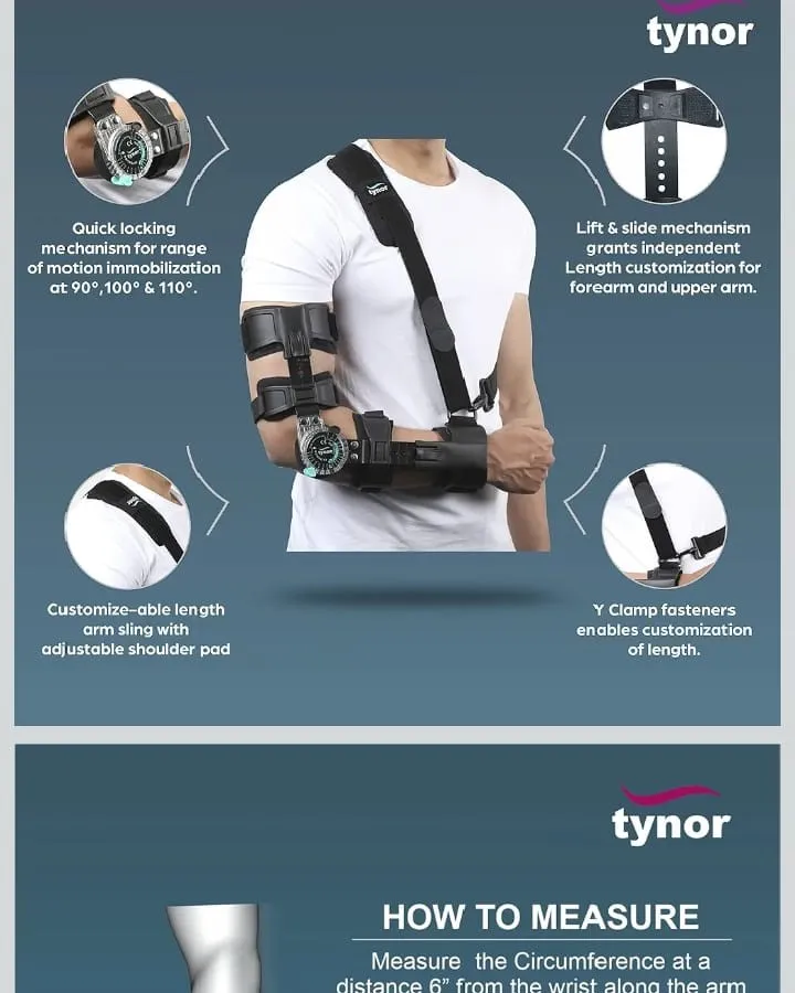 Tynor ROM Elbow Brace Available in Kalwa West Thane