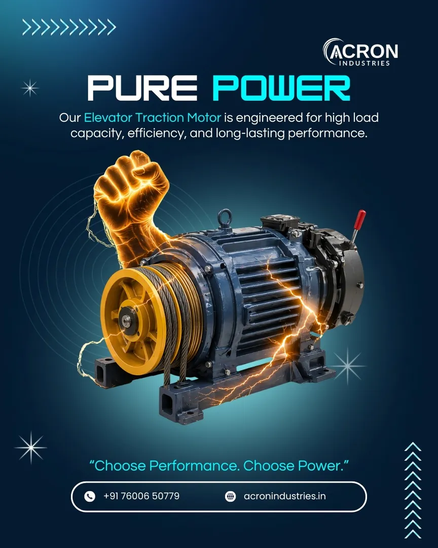 High-performance elevator traction motors built for smooth, reliable lifting.
Delivering consistent ...