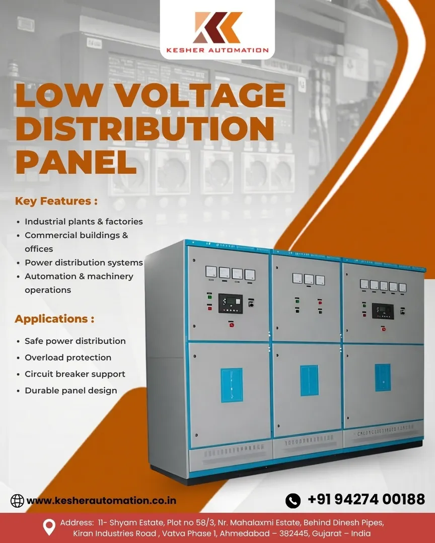 Low Voltage Distribution Panel Manufacturer in India
