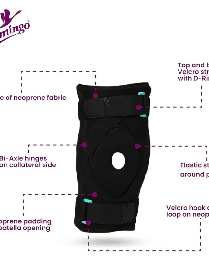 Neoprene Hinged Knee Brace Open Type Wholesale Rate Available in Kalwa West Thane