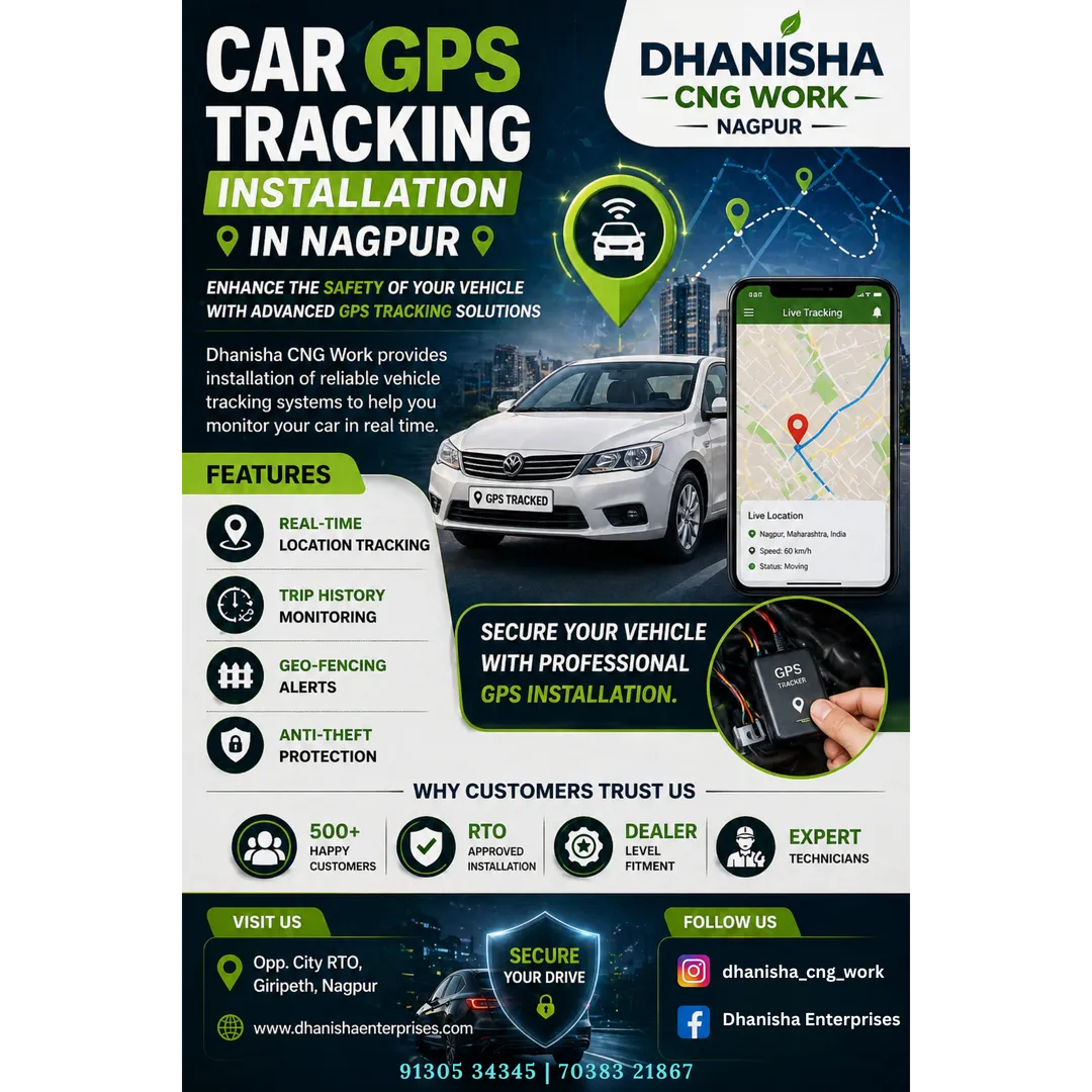 Car GPS Tracking Installation in Nagpur
