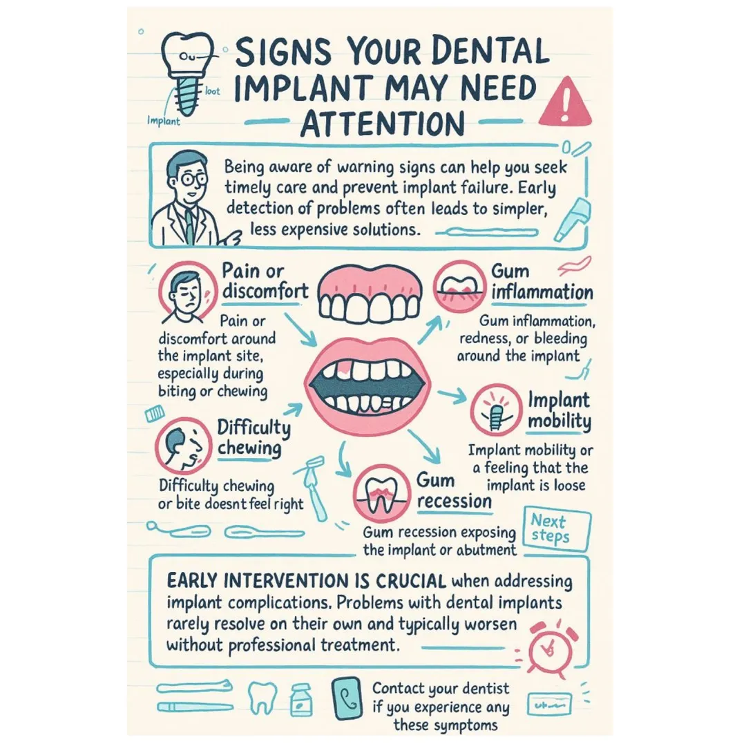 Dental Implant Hygiene After Crown Cementation: Essential Tips & Why Follow-Ups Matter!