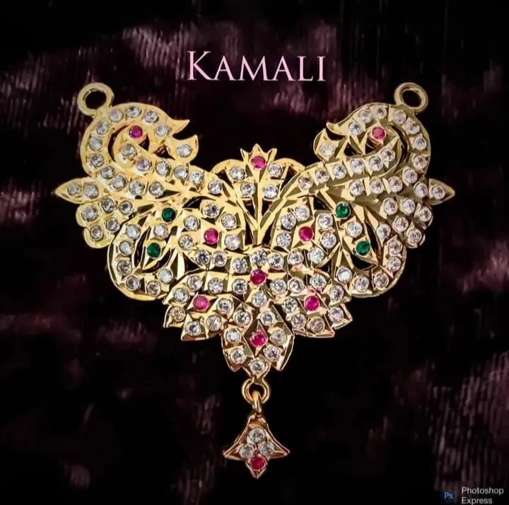 Impon Dollar
Hand crafted Traditional Impon Jewellery with CZ stones setting..
Artificial Gold Pla...