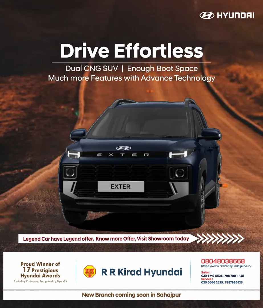 Technology that drives every moment Book Hyundai SUV Car New Exter @ R R Kirad Hyundai Hadapsar Pune