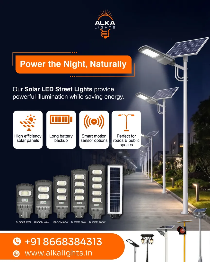 Solar LED Street Light