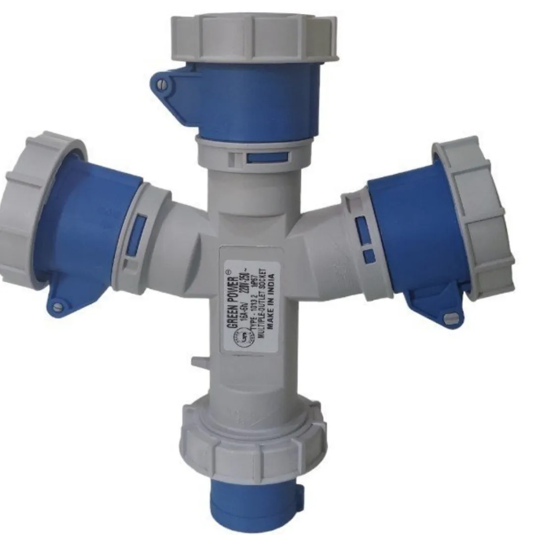 IP67 16A 3Pin multi socket