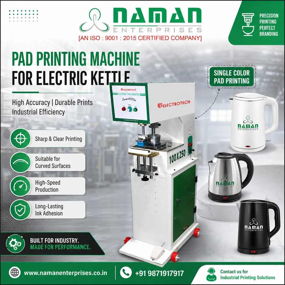 pad printing machine for electric kettles