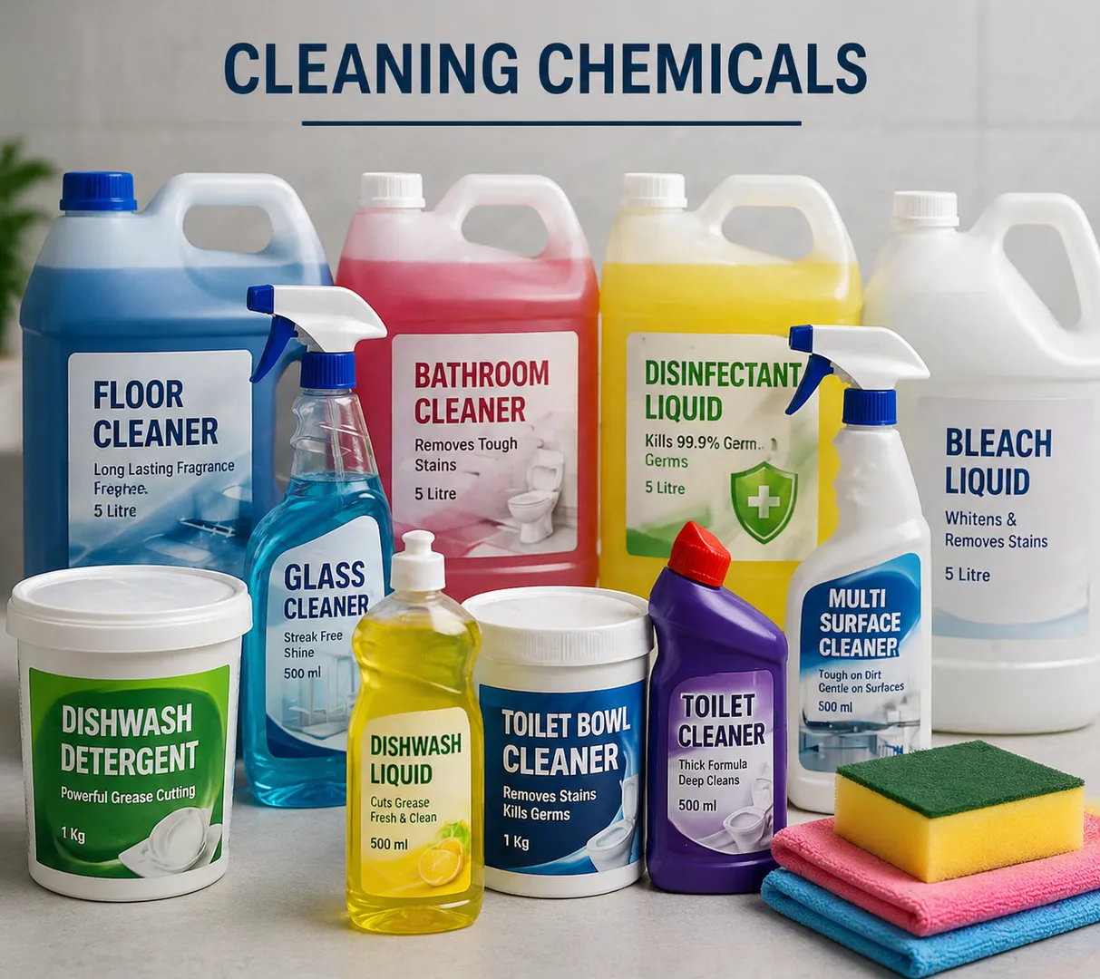 Cleaning Chemicals Manufacturers in Bangalore – Quality That Works Behind the Scenes