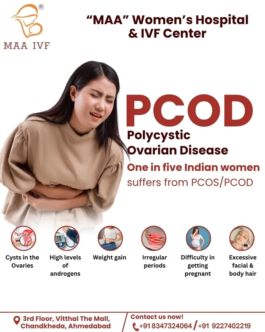 PCOD Care at the Best IVF Hospital in Ahmedabad